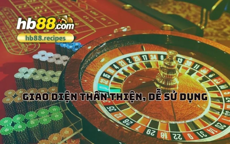 Thiết kế trực quan, đơn giản giúp anh em dễ dàng thao tác, tận hưởng trọn vẹn trải nghiệm