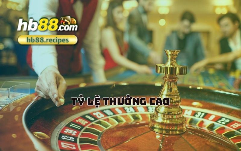 Cơ hội thắng lớn với tỷ lệ thưởng hấp dẫn, mang lại niềm vui bất tận cho anh em