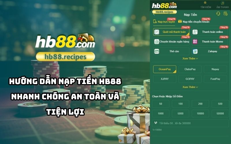 nạp tiền HB88